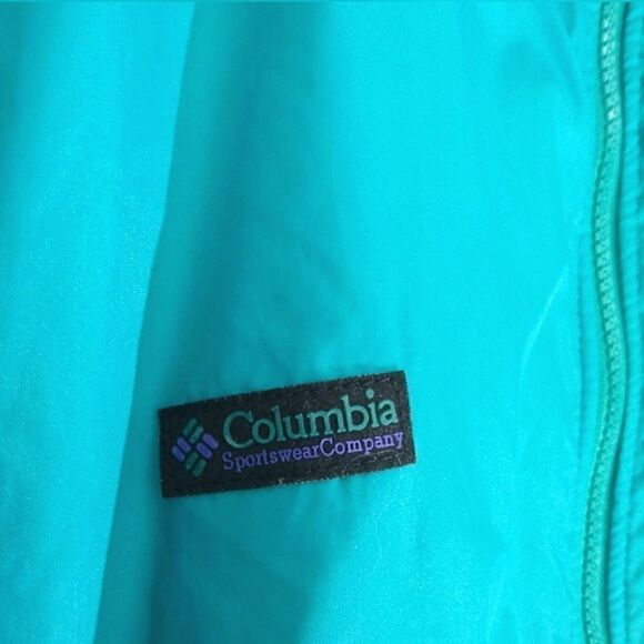 Columbia Reversible Spring & Fall Windbreaker Jacket SZ medium - Large Vintage - Picture 4 of 16